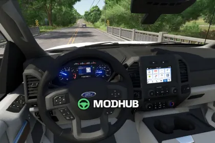 Автомобіль Ford F550 для FS25 — 3