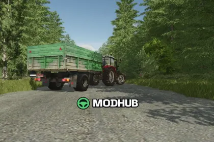 Причіп GAZ 53 для FS25 — 2