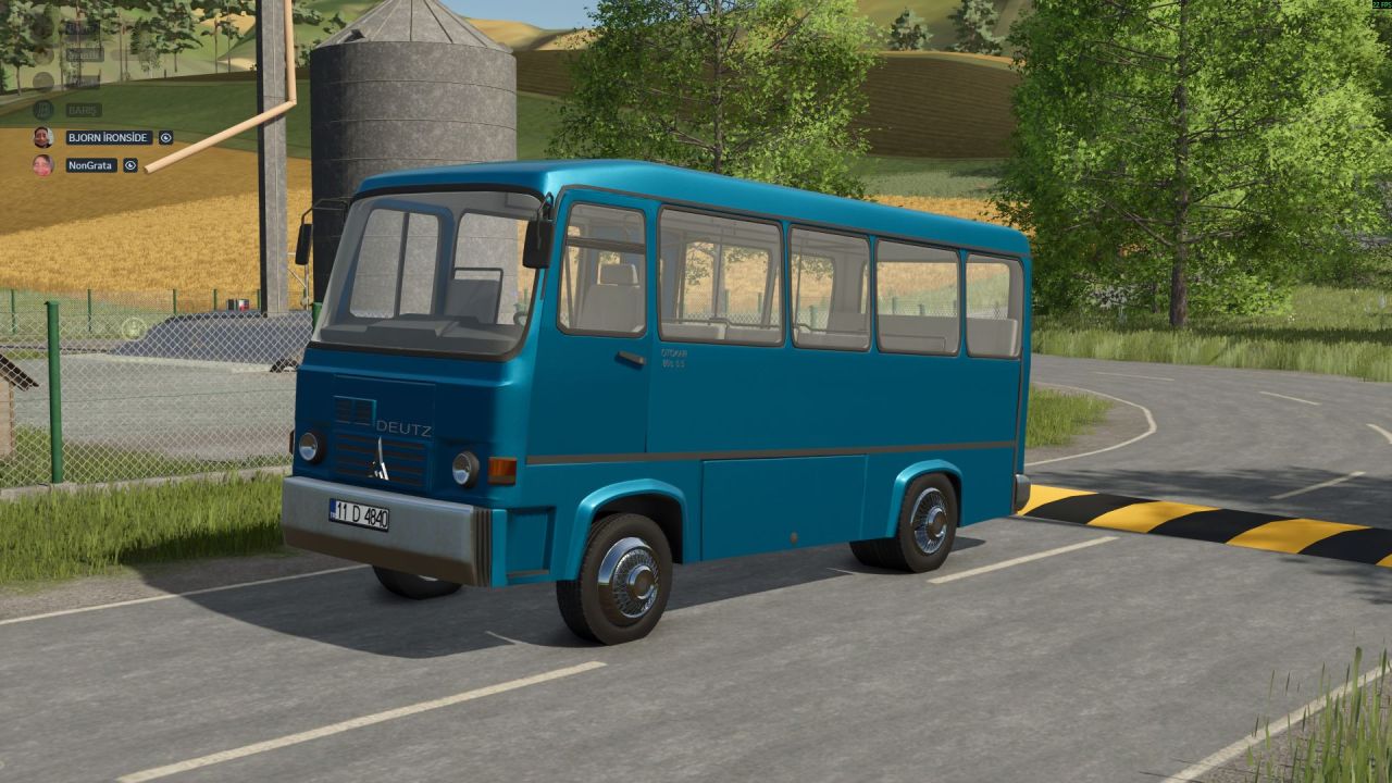 Legendarny Magirus 80S 55 Passenger — Stylowy Transport dla Farming Simulator 25
