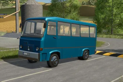 Legendärer Magirus 80S 55 Passagier — Stilvoller Transport für Farming Simulator 25