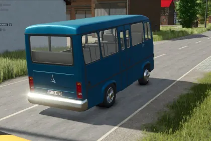 Legendärer Magirus 80S 55 Passagier — Stilvoller Transport für Farming Simulator 25 — 3