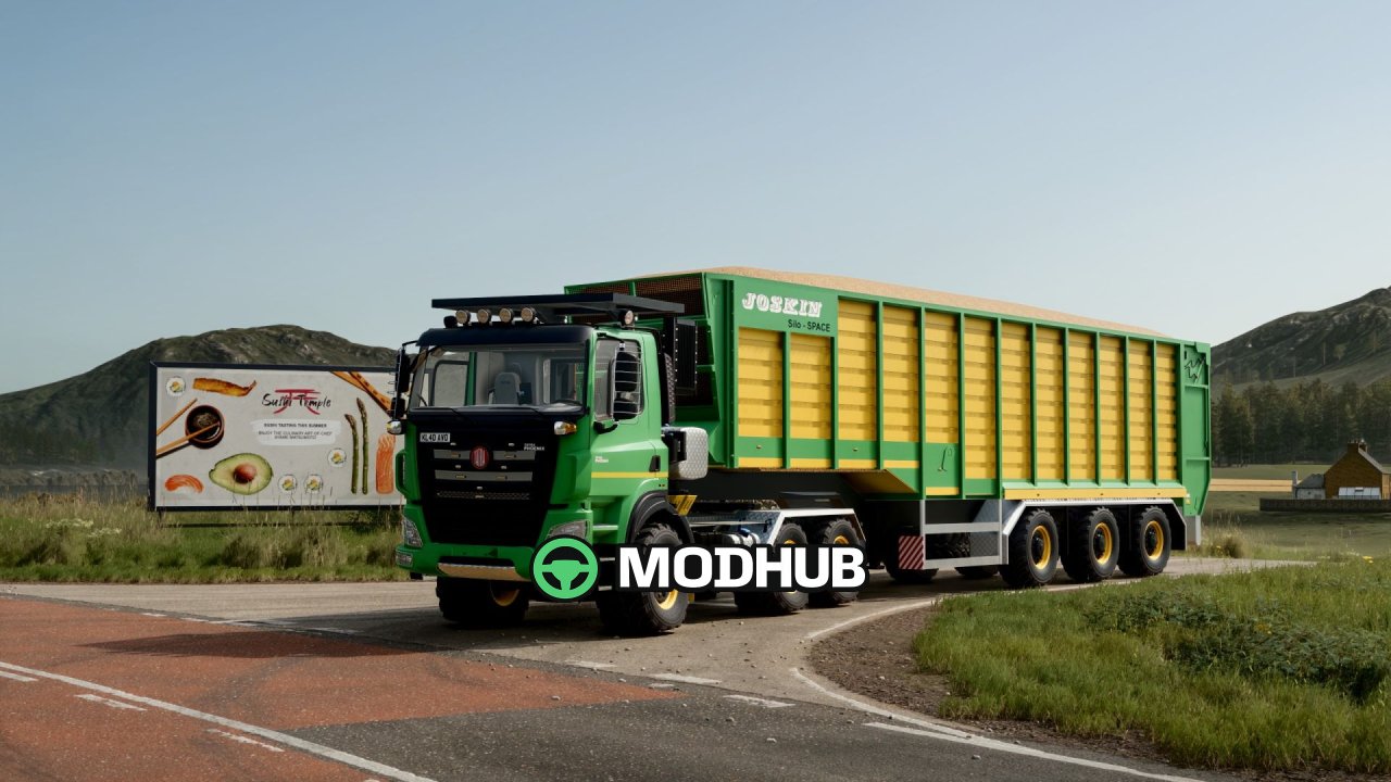 Вантажівка Tatra E6 Silo Space Joskin Pack для FS25