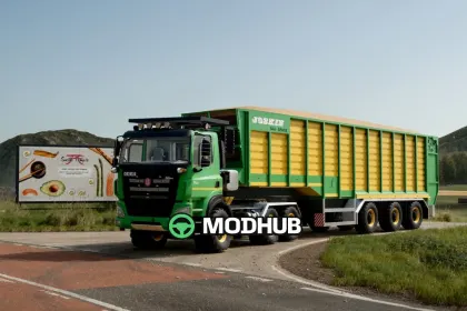 Вантажівка Tatra E6 Silo Space Joskin Pack для FS25 — 2