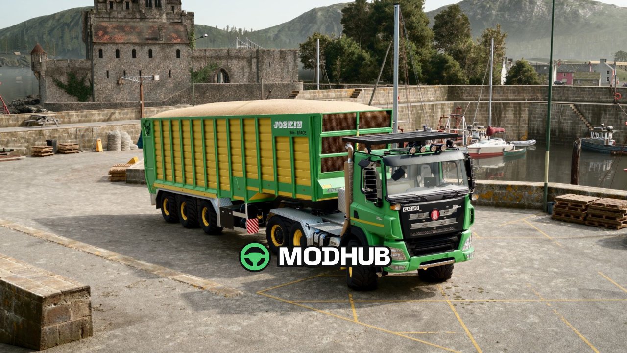 Вантажівка Tatra E6 Silo Space Joskin Pack для FS25