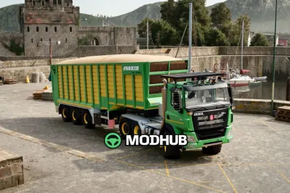 Вантажівка Tatra E6 Silo Space Joskin Pack для FS25 — 3