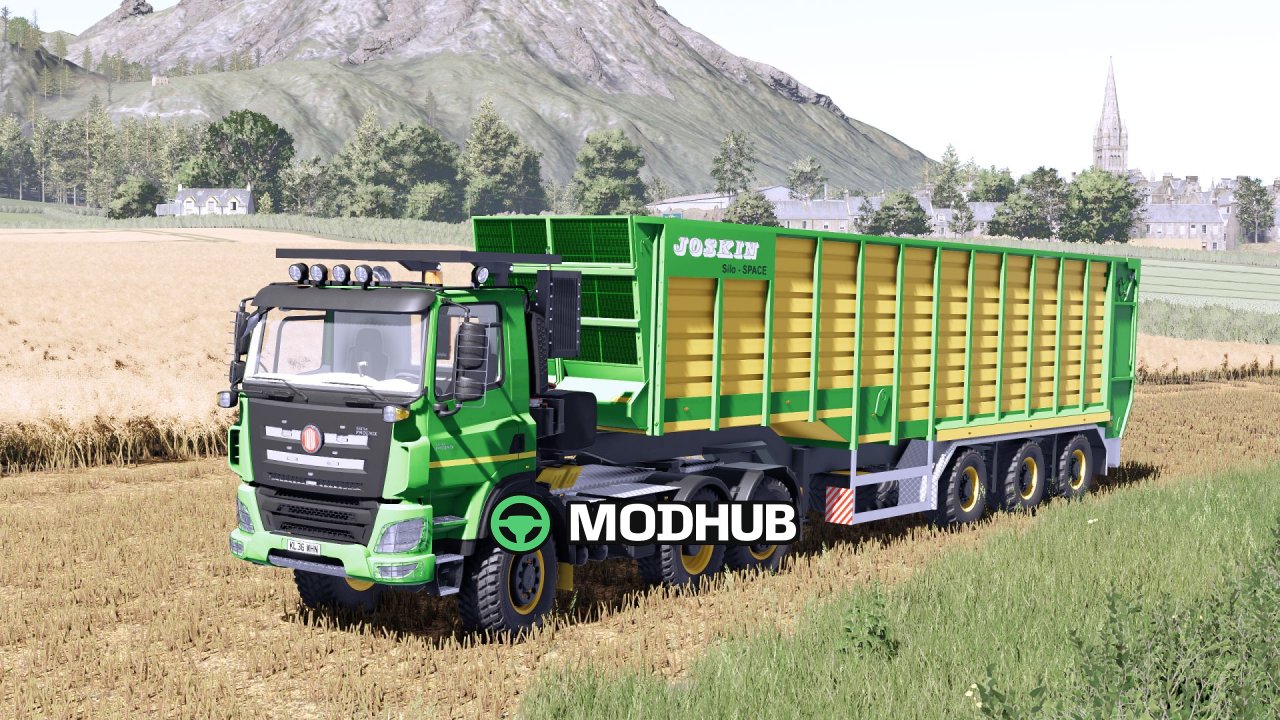 Вантажівка Tatra E6 Silo Space Joskin Pack для FS25