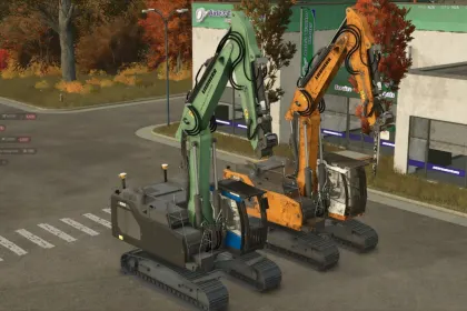 Excavator Liebherr R926 for Farming Simulator 25