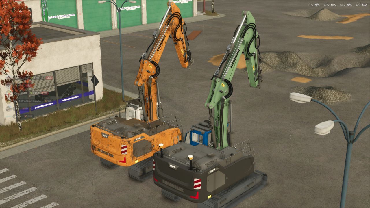 Bagger Liebherr R926 für Farming Simulator 25