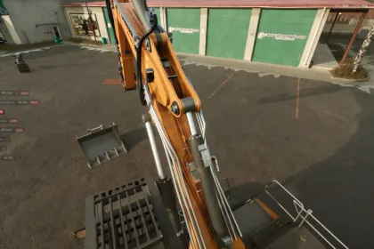 Bagger Liebherr R926 für Farming Simulator 25 — 5
