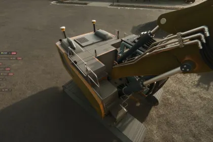 Bagger Liebherr R926 für Farming Simulator 25 — 6