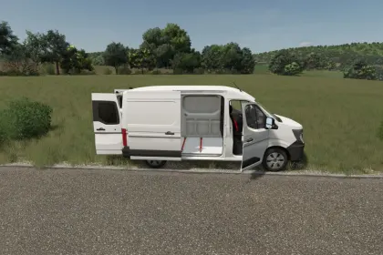 Автомобіль Renault Master IV для Farming Simulator 25
