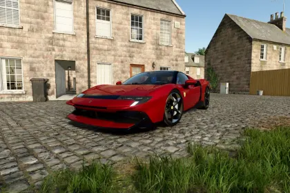Автомобіль Ferrari 849 Testarossa для Farming Simulator 25