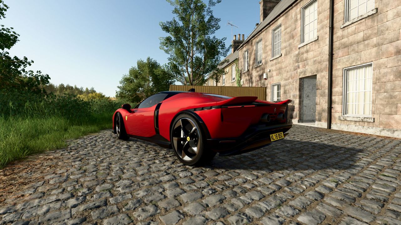 Автомобіль Ferrari 849 Testarossa для Farming Simulator 25