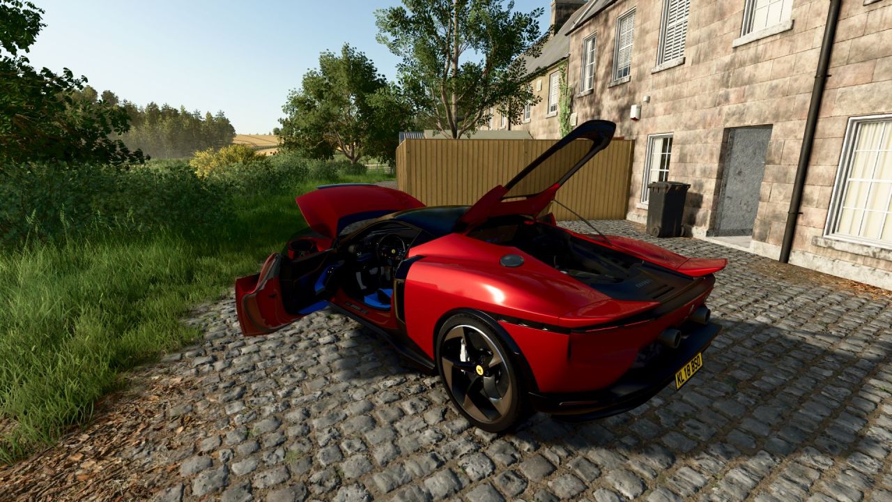 Автомобіль Ferrari 849 Testarossa для Farming Simulator 25
