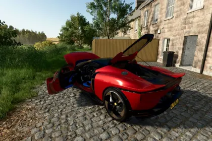 Автомобіль Ferrari 849 Testarossa для Farming Simulator 25 — 3
