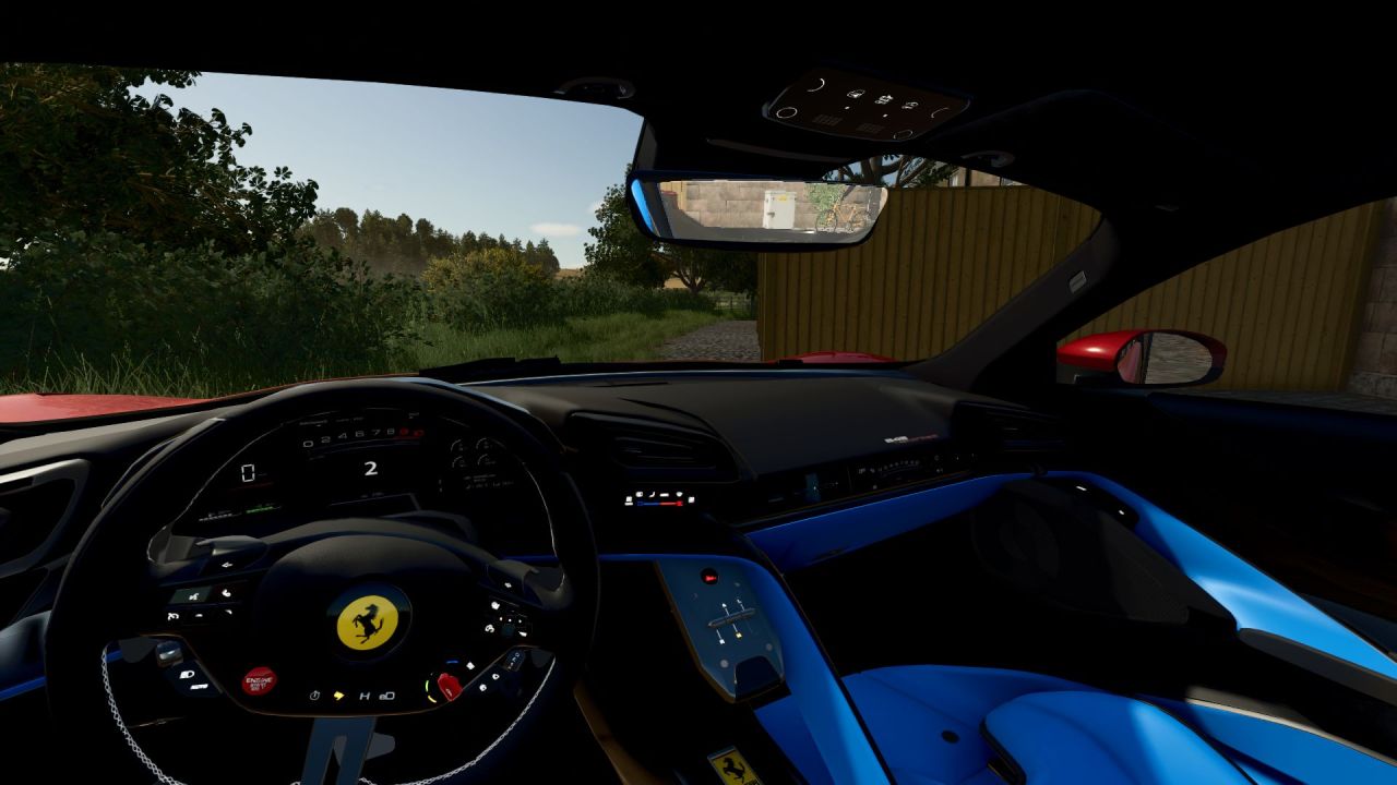 Автомобіль Ferrari 849 Testarossa для Farming Simulator 25