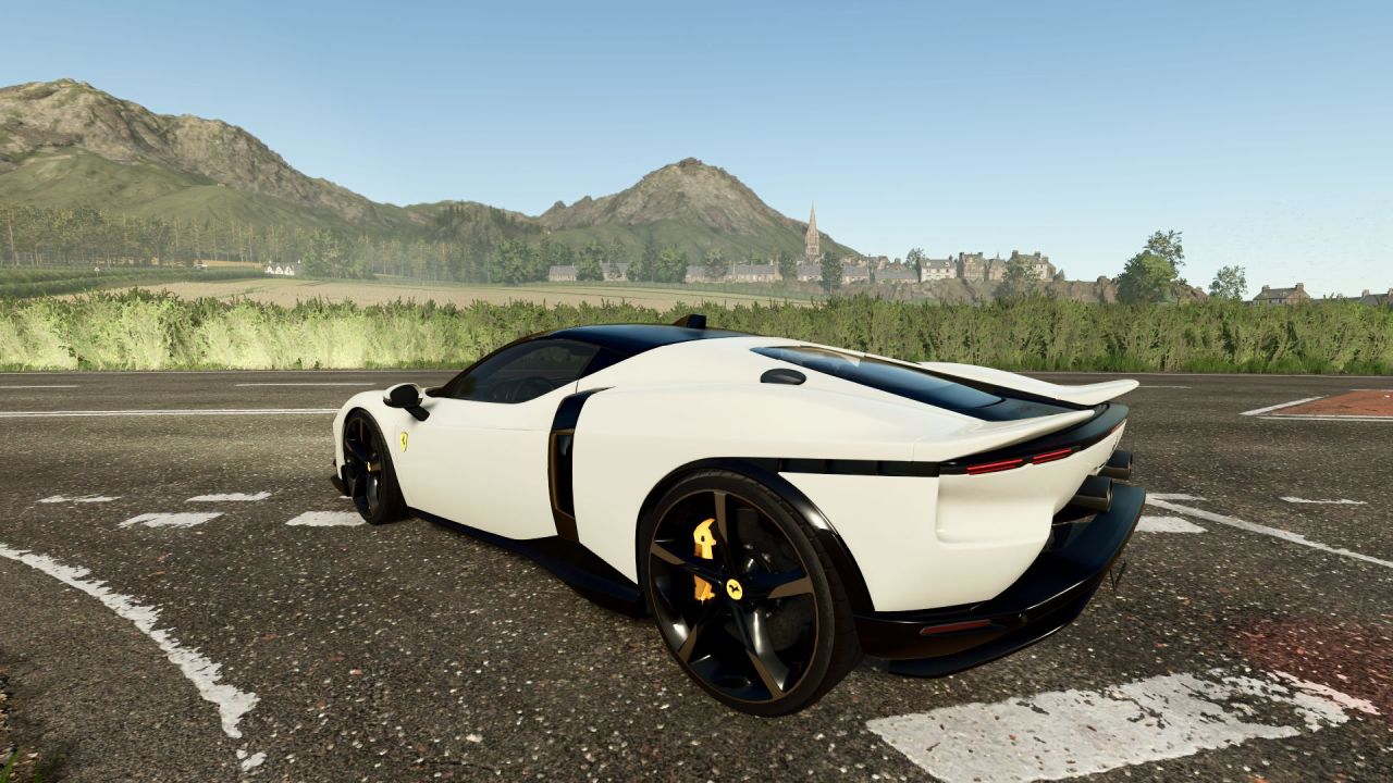 Автомобіль Ferrari 849 Testarossa для Farming Simulator 25