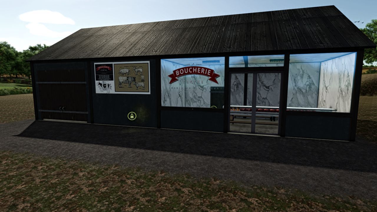 Funkcjonalny Butcher’s Shop dla Farming Simulator 25 — Maksymalny Zysk z Zwierząt