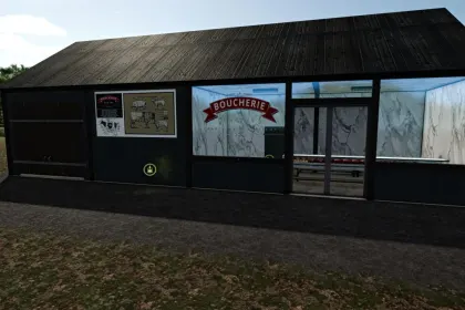 Funktioneller Butcher’s Shop für Farming Simulator 25 — Maximaler Gewinn mit Tieren