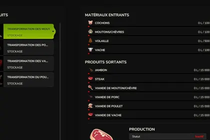 Funktioneller Butcher’s Shop für Farming Simulator 25 — Maximaler Gewinn mit Tieren — 2