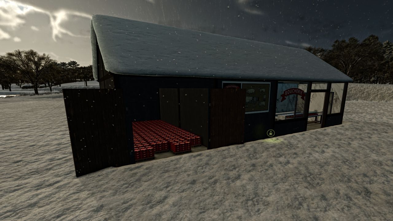 Funktioneller Butcher’s Shop für Farming Simulator 25 — Maximaler Gewinn mit Tieren