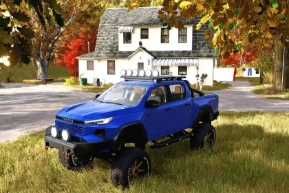 Пікап Toyota Hilux 2026 NLM для Farming Simulator 25 — 5