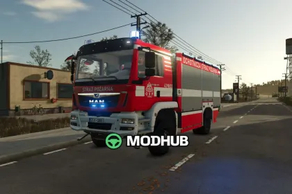 Пожежна машина MAN Ziegler TLF 4000 для FS25