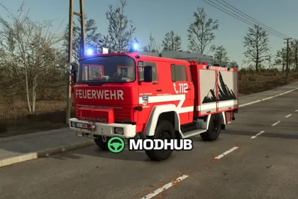 Пожежна машина Magirus-Deutz LF8 (FW Oberberg) для FS25