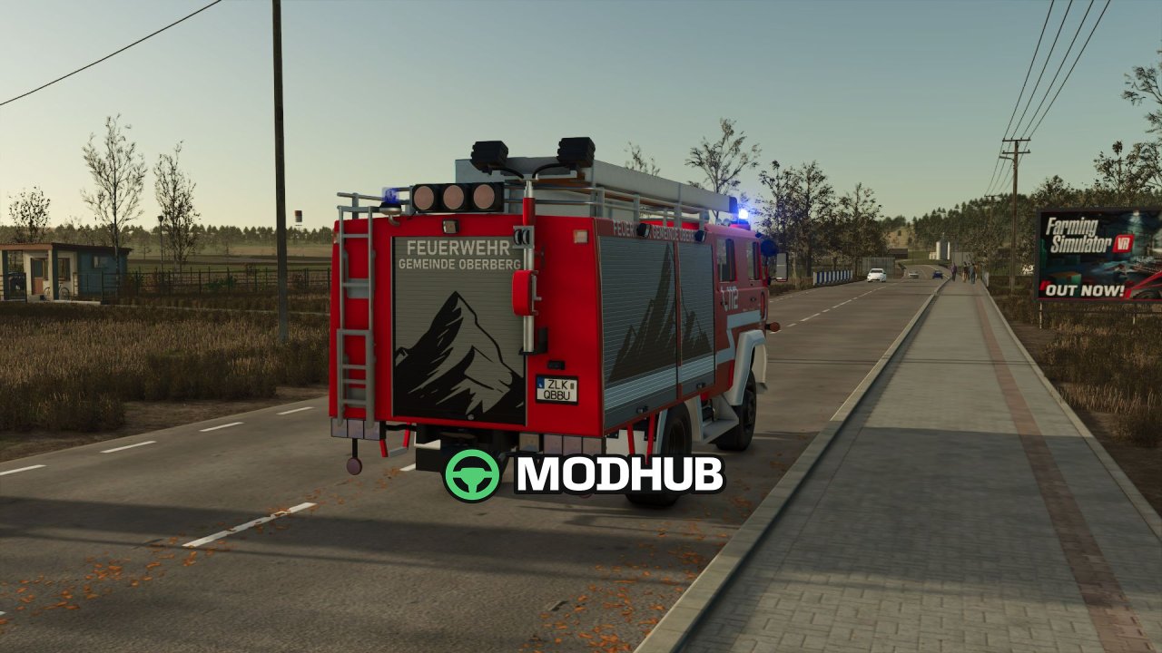Пожежна машина Magirus-Deutz LF8 (FW Oberberg) для FS25