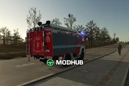Пожежна машина Magirus-Deutz LF8 (FW Polen) для FS25 — 2