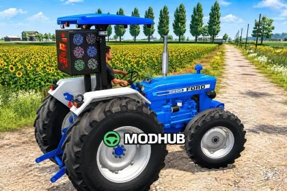 Трактор Ford 3600 для FS25 — 2