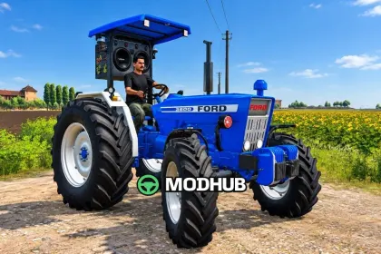 Трактор Ford 3600 для FS25 — 4
