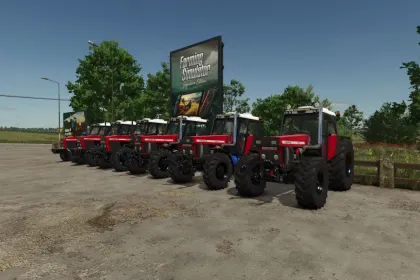 Трактор Ursus 6 Pack Edit для Farming Simulator 25