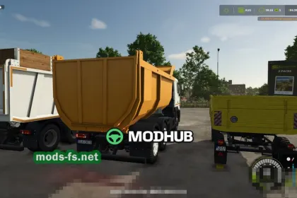 Mod na ciężarówkę MAZ 6501 dla Farming Simulator 25 — 2