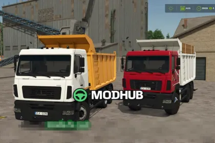 Mod na ciężarówkę MAZ 6501 dla Farming Simulator 25 — 3