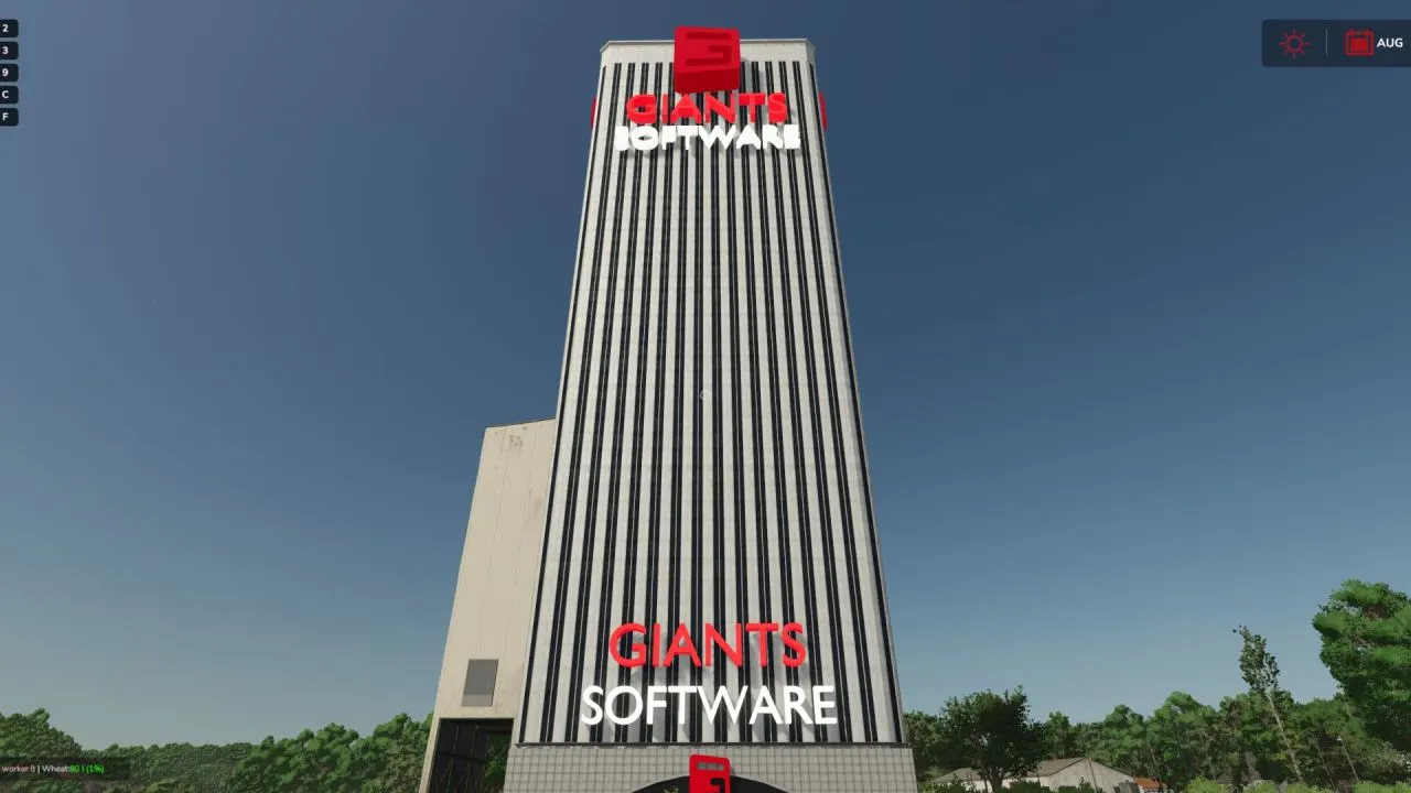 Ефективний Фермерський Силос GIANTS Software на 4 000 000 л для Farming Simulator 25