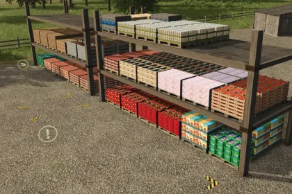 Ефективний Фермерський Силос GIANTS Software на 4 000 000 л для Farming Simulator 25