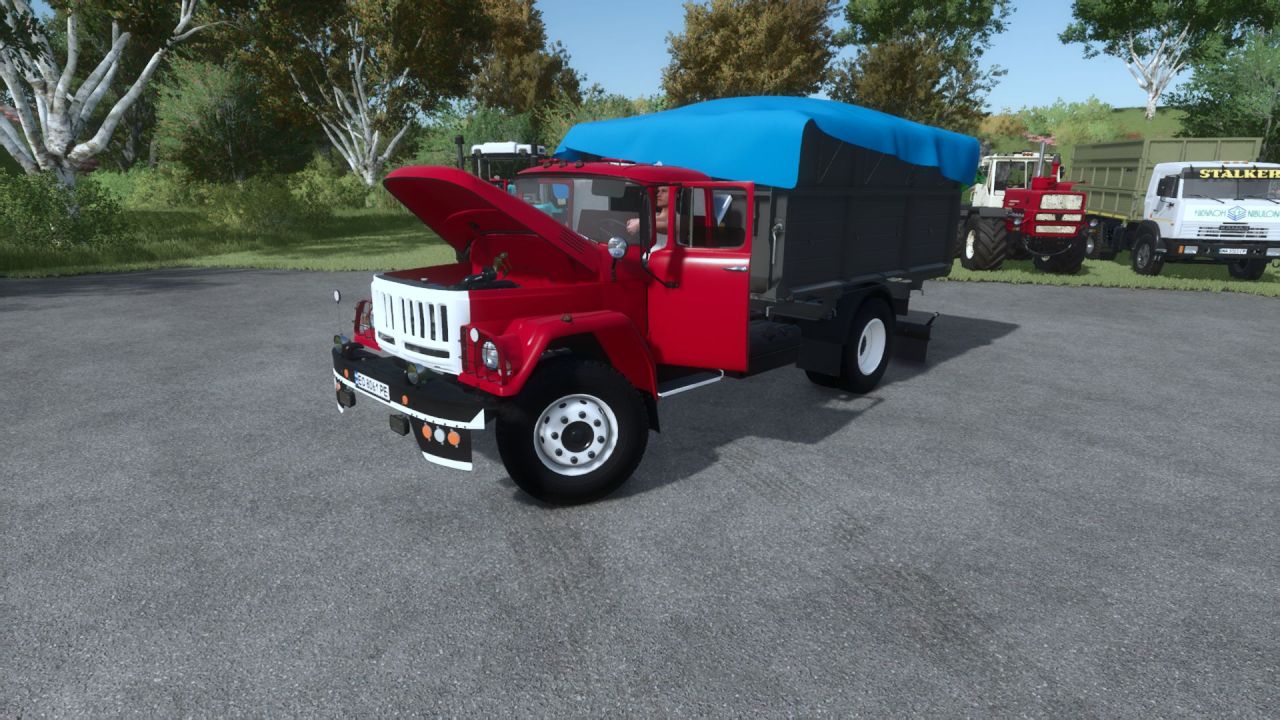 Вантажівка ZIL-130 Diesel для Farming Simulator 25