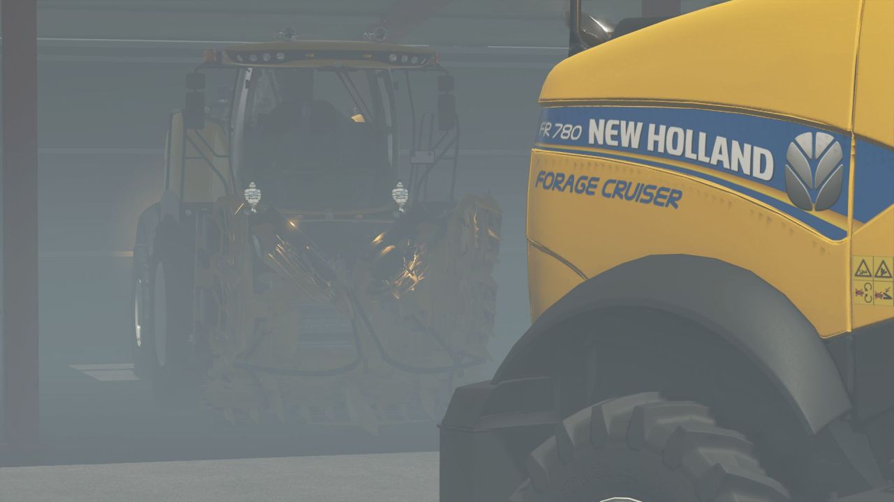 Комбайн New Holland FR780 Edit для Farming Simulator 25