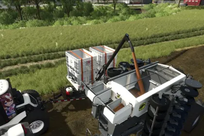 Причіп-розкидач PhantomFlow XT-2000 для Farming Simulator 25