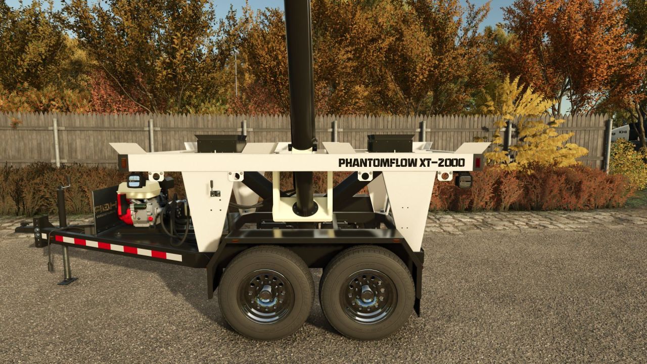 Причіп-розкидач PhantomFlow XT-2000 для Farming Simulator 25