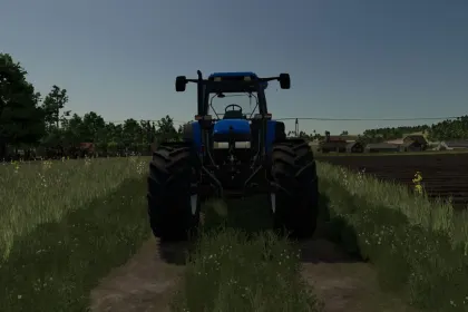 Трактор New Holland 8x60/TM/M Series для Farming Simulator 25