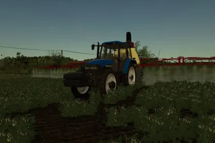 Трактор New Holland 8x60/TM/M Series для Farming Simulator 25 — 3