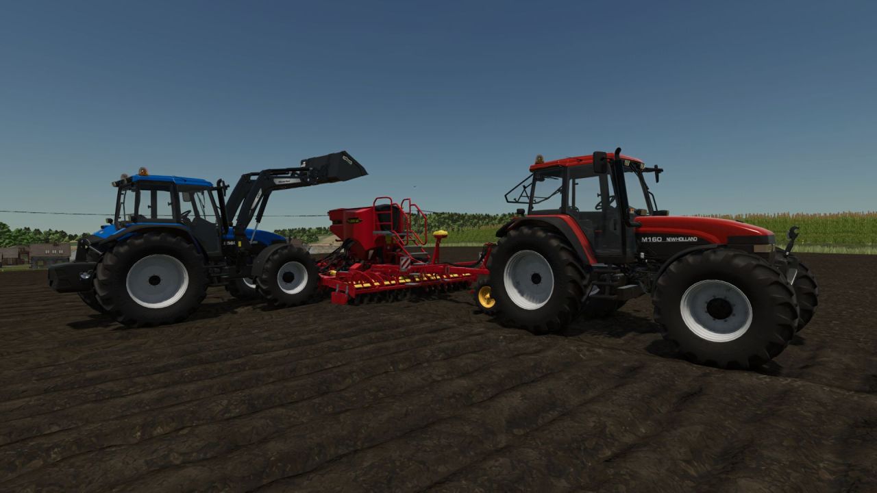 Трактор New Holland 8x60/TM/M Series для Farming Simulator 25