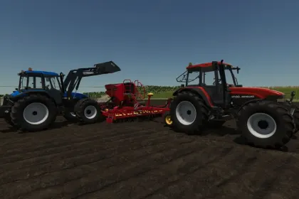 Трактор New Holland 8x60/TM/M Series для Farming Simulator 25 — 4