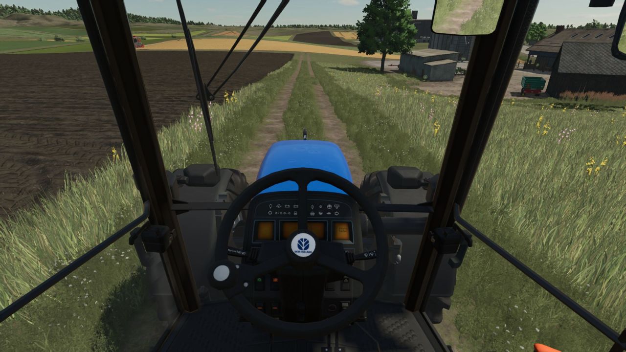 Трактор New Holland 8x60/TM/M Series для Farming Simulator 25