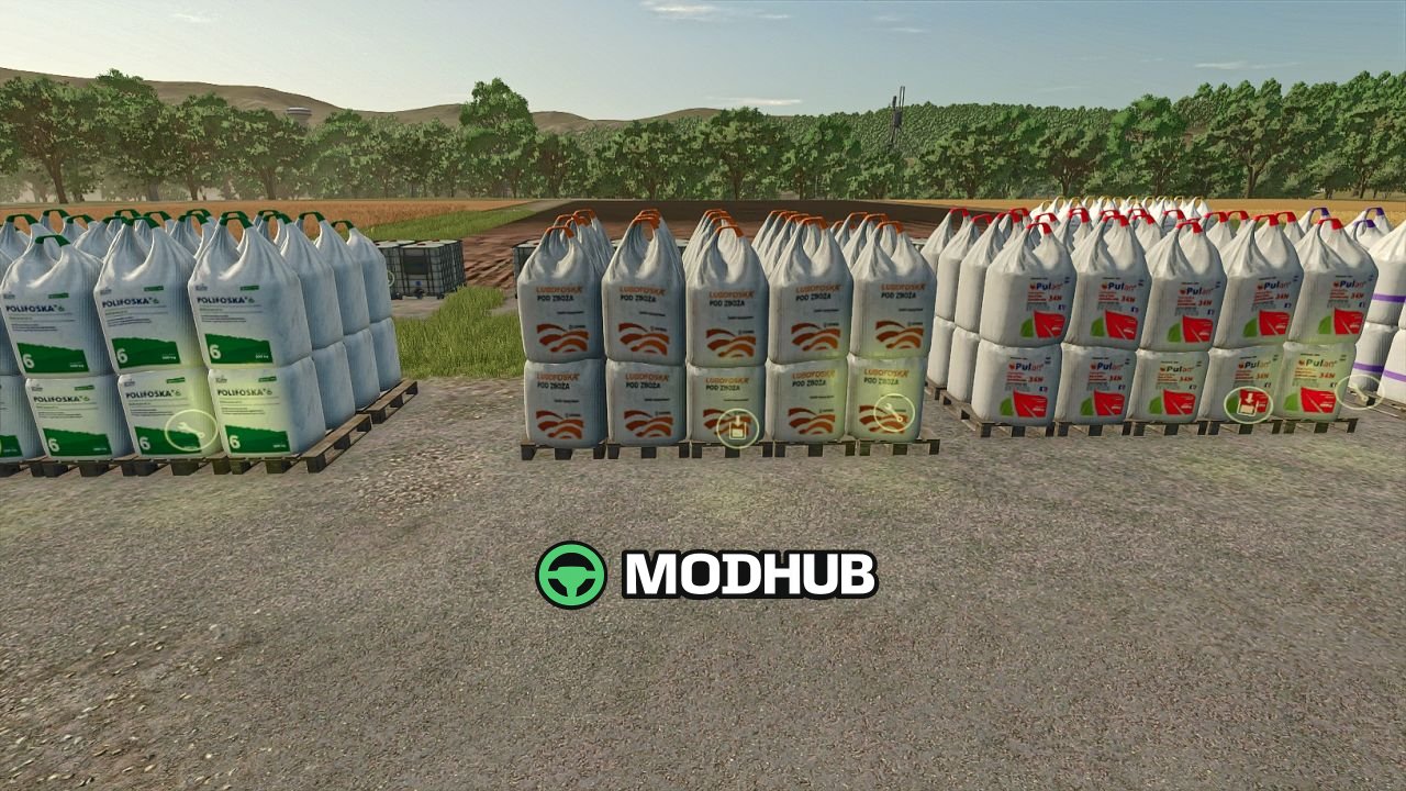 Резервуари Polish BigBag Tank Pack V1.0 для FS25