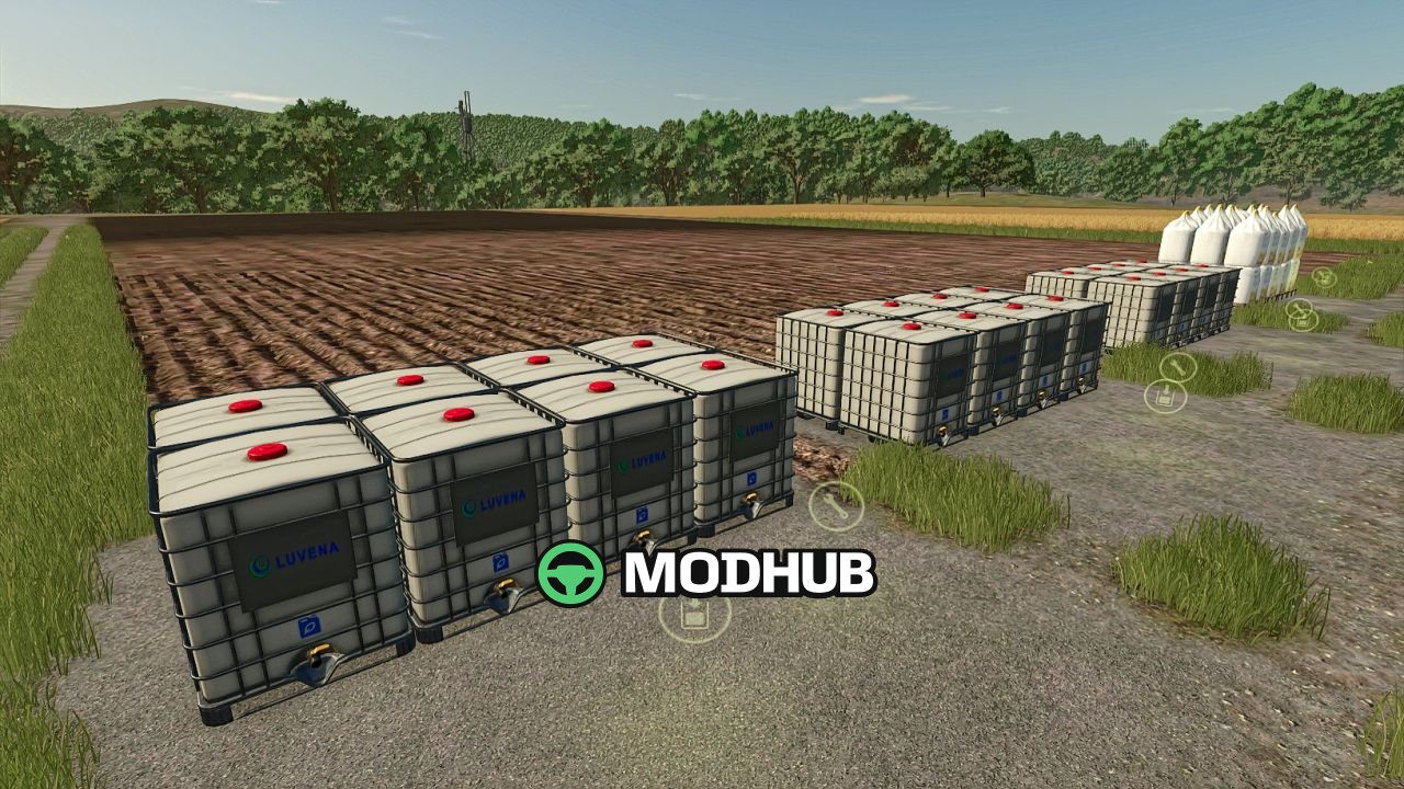 Резервуари Polish BigBag Tank Pack V1.0 для FS25