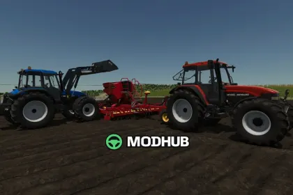Трактор New Holland 8×60/TM/M Series V1.0 для FS25 — 4