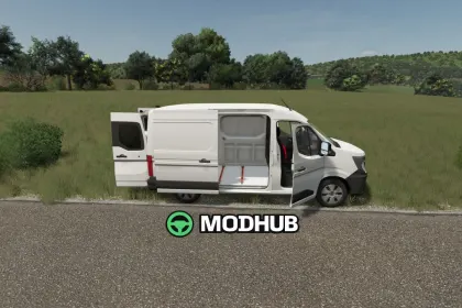 Автомобіль Renault Master IV для FS25